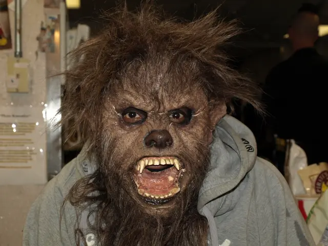 Have To Get Your Look Just Right: Darryl Maximilian Robinson in the Dressing Room of the Historic Universal Studios House of Horrors prepares for The Wolfman: The Curse of Talbot Hall.