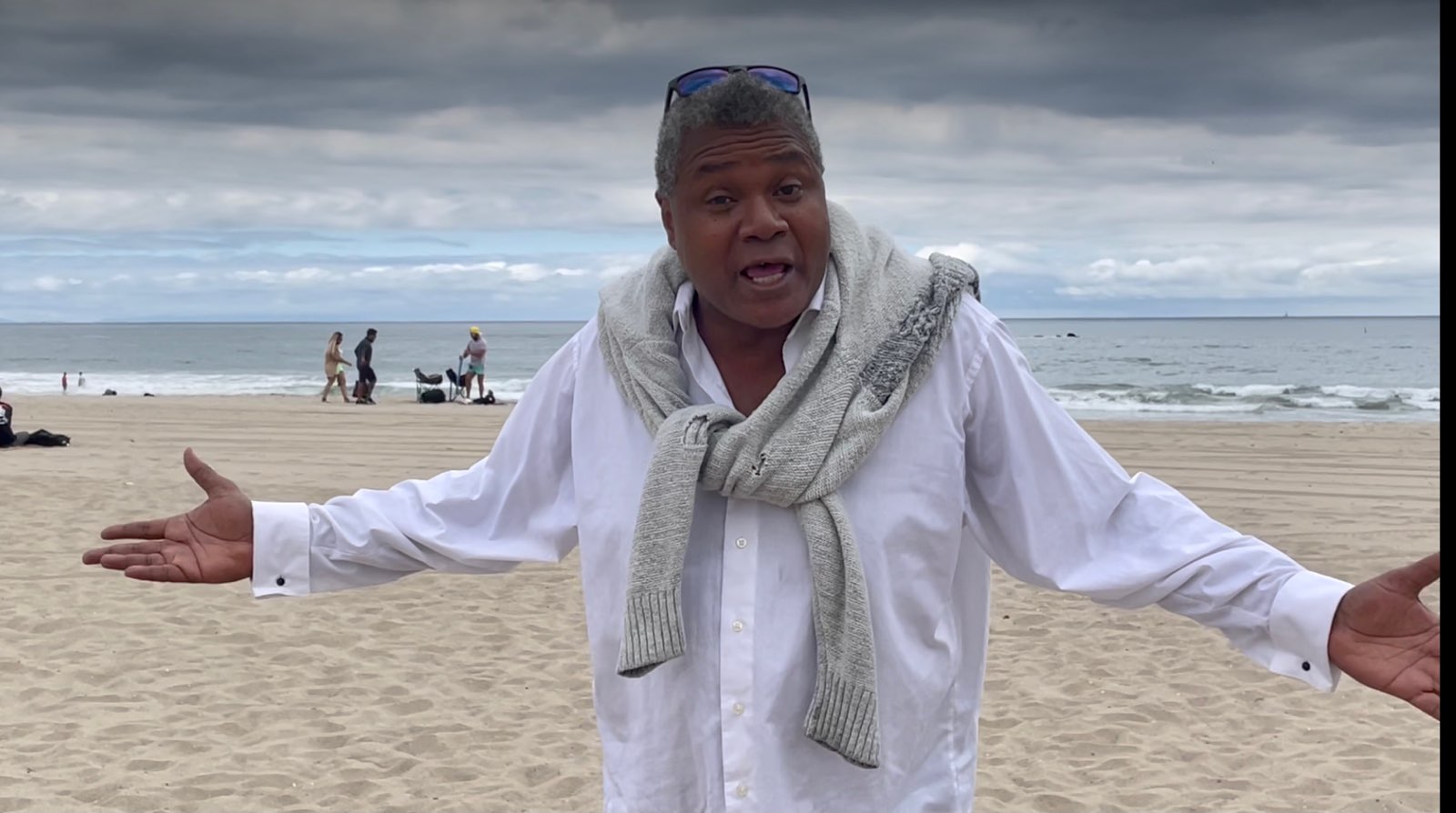 Poe At Pier: Viewable at his YouTube channel, in June of 2021, Darryl Maximilian Robinson released an ocean view rendition of Annabel Lee by Edgar Allan Poe at the west coast famed Santa Monica Pier.