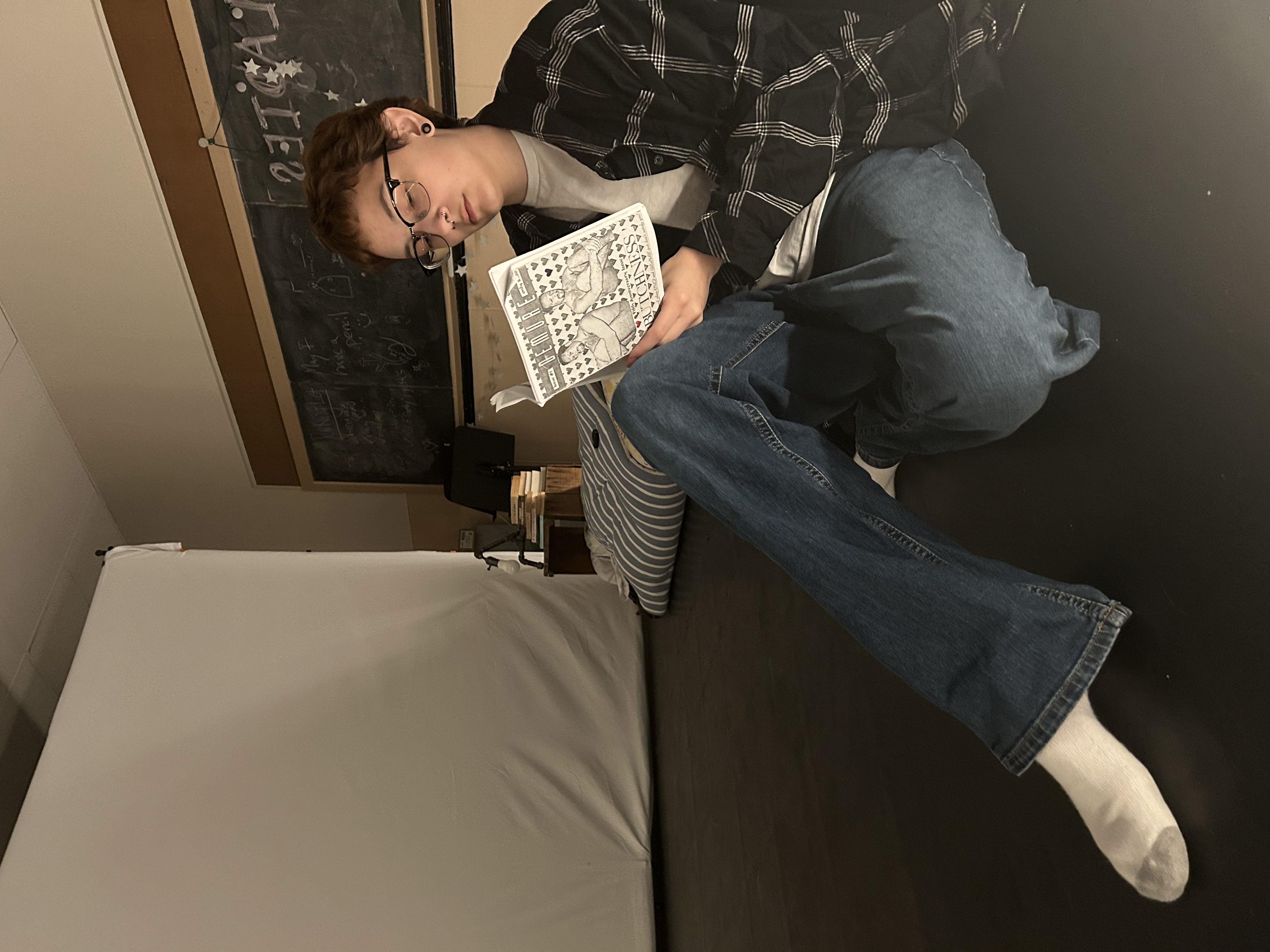 Gabe just hanging out in the studio Gabe just hanging out in the studio