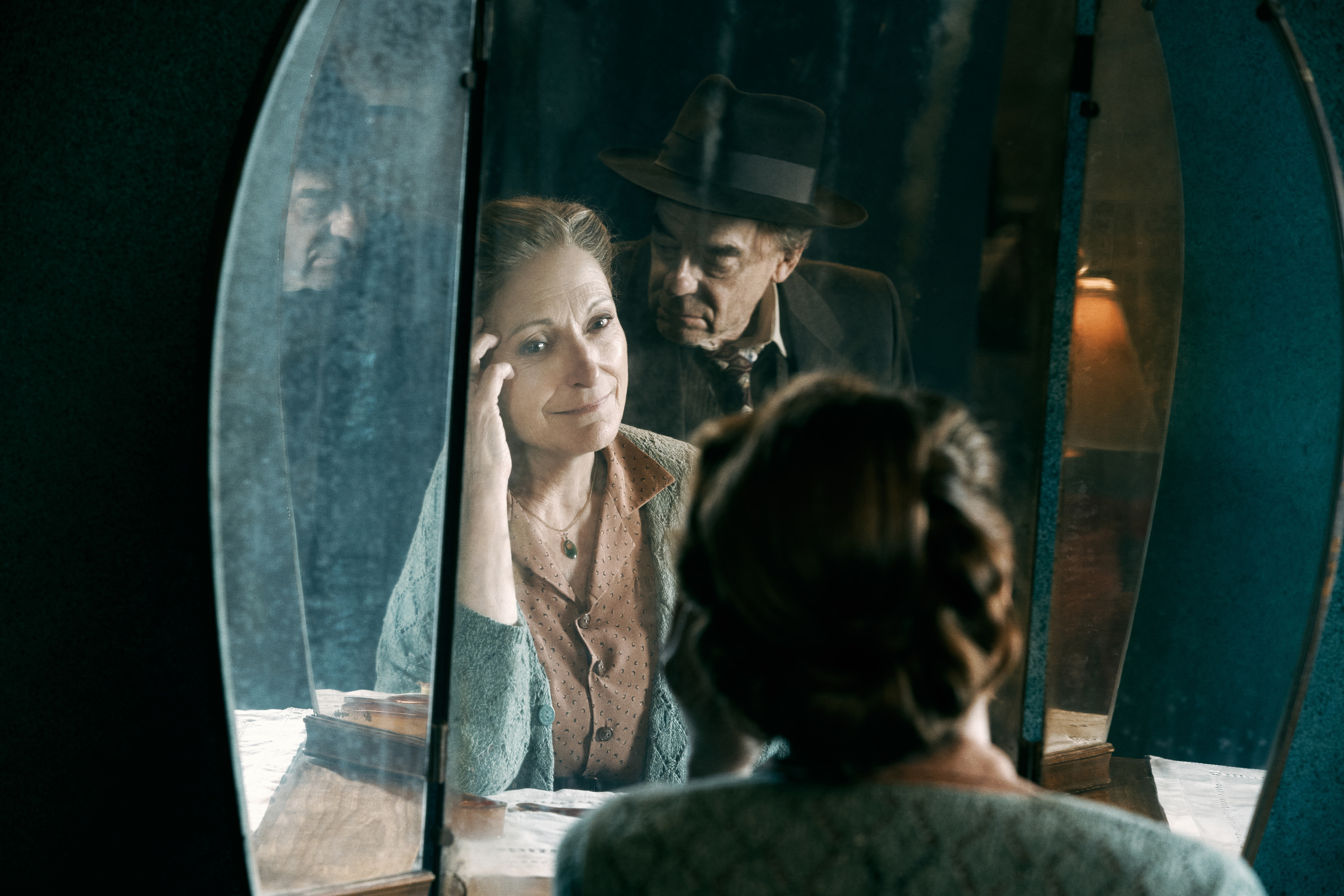 From left: Lucy Peacock and Tom McCamus, Death of a Salesman. Stratford Festival 2026. Photo: Dariane Sanche.