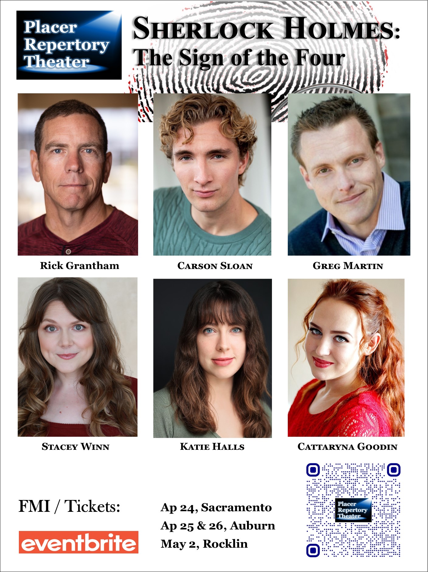 Stolen Treasure, mystery, comedy, romance, a wooden-legged man and Toby the Wonder-Dog! See this FAN-TAS-TIC CAST Ap 24 in Sacto, Ap 25-26 in Auburn & May 2 in Rocklin. https://www.eventbrite.com/o/p