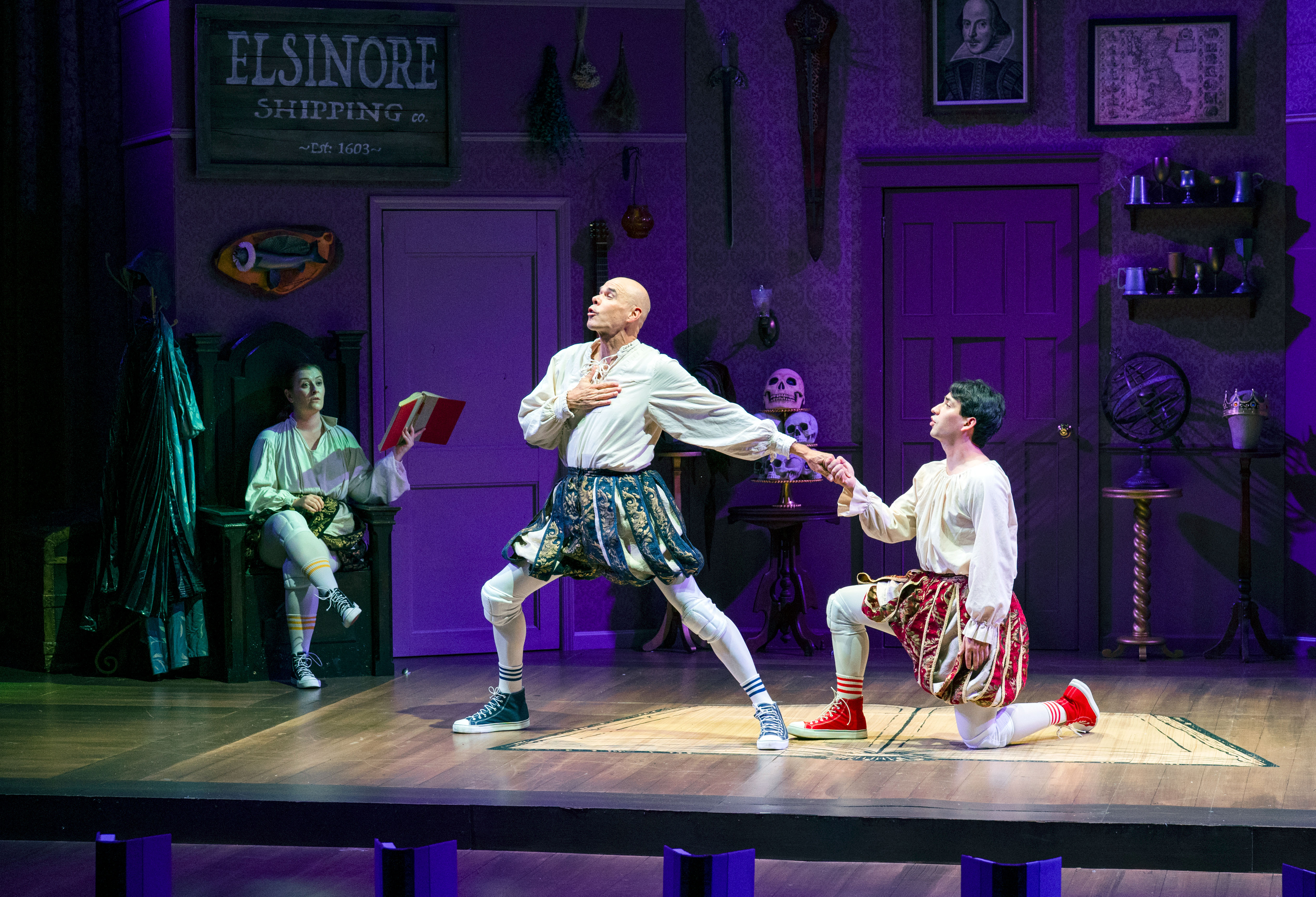 Kayla Ryan Walsh as Kayla, Patrick Toon as Patrick, and Ty Lane as Ty. Photo by Avery Brunkus. Kayla Ryan Walsh as Kayla, Patrick Toon as Patrick, and Ty Lane as Ty. Photo by Avery Brunkus.