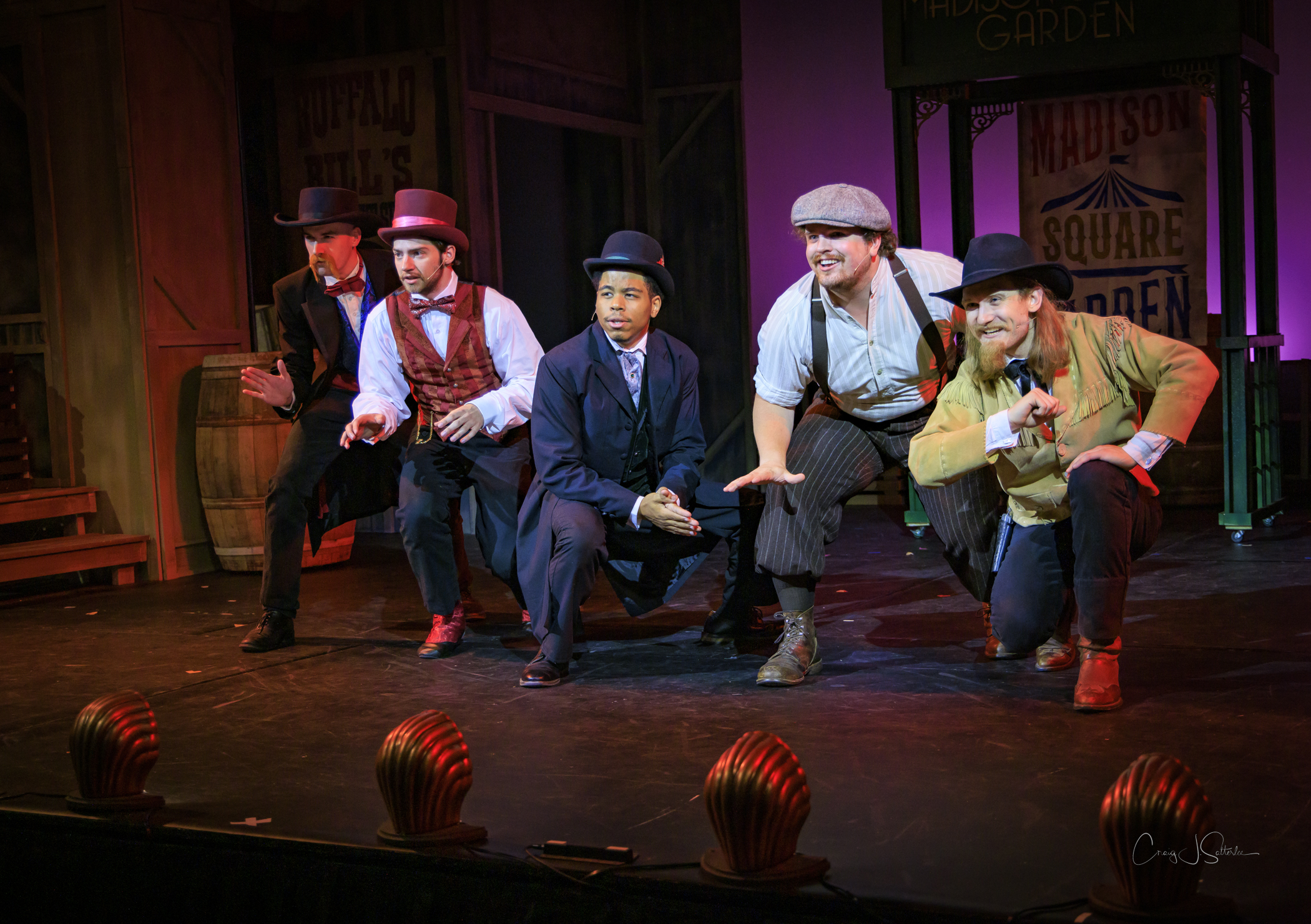 Buffalo Bill Cody and his boys