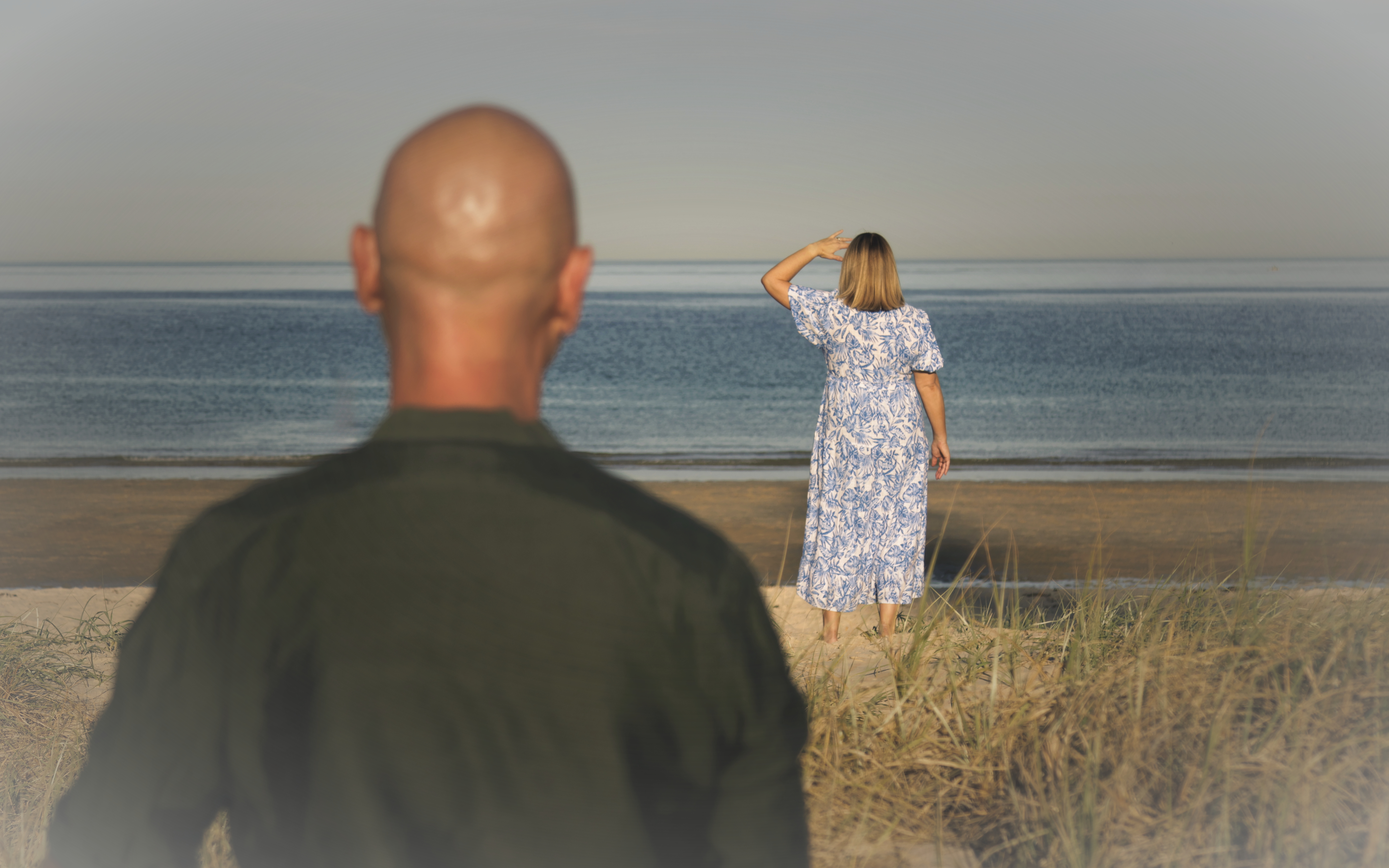 Scott Nell and Robyn Brookes are husband and wife in The Other Place Scott Nell and Robyn Brookes are husband and wife in The Other Place