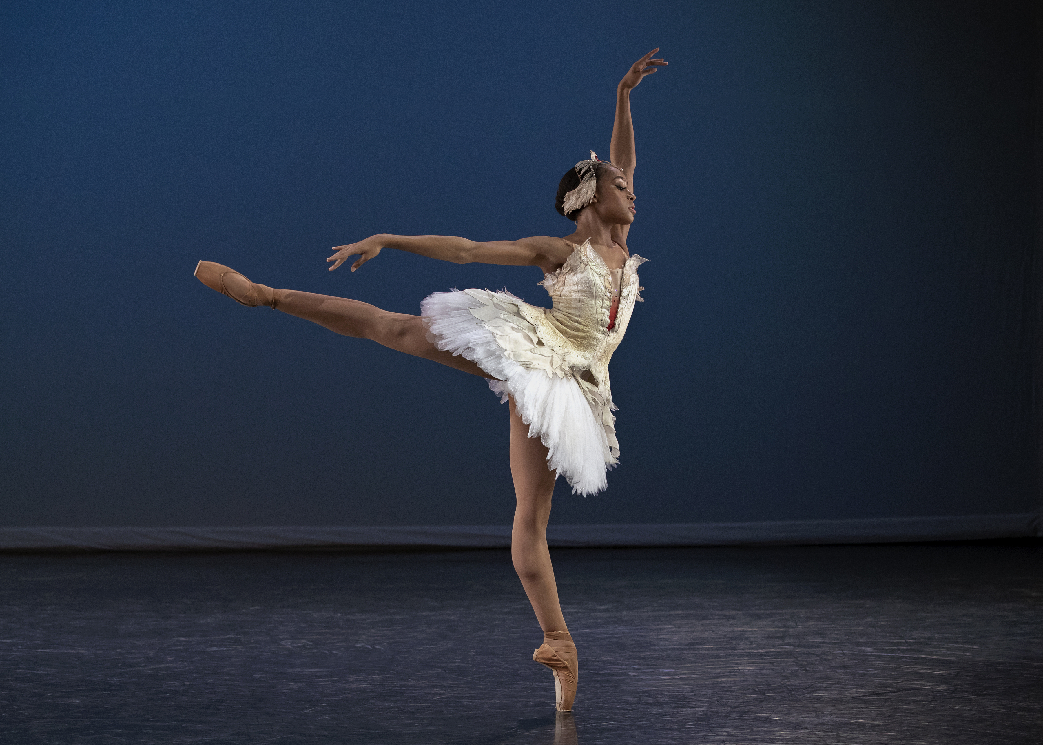 American Ballet Theatre (ABT) Studio Company, Swan Lake Odette Variation featuring Aleisha Walker - photo by Erin Baiano 
