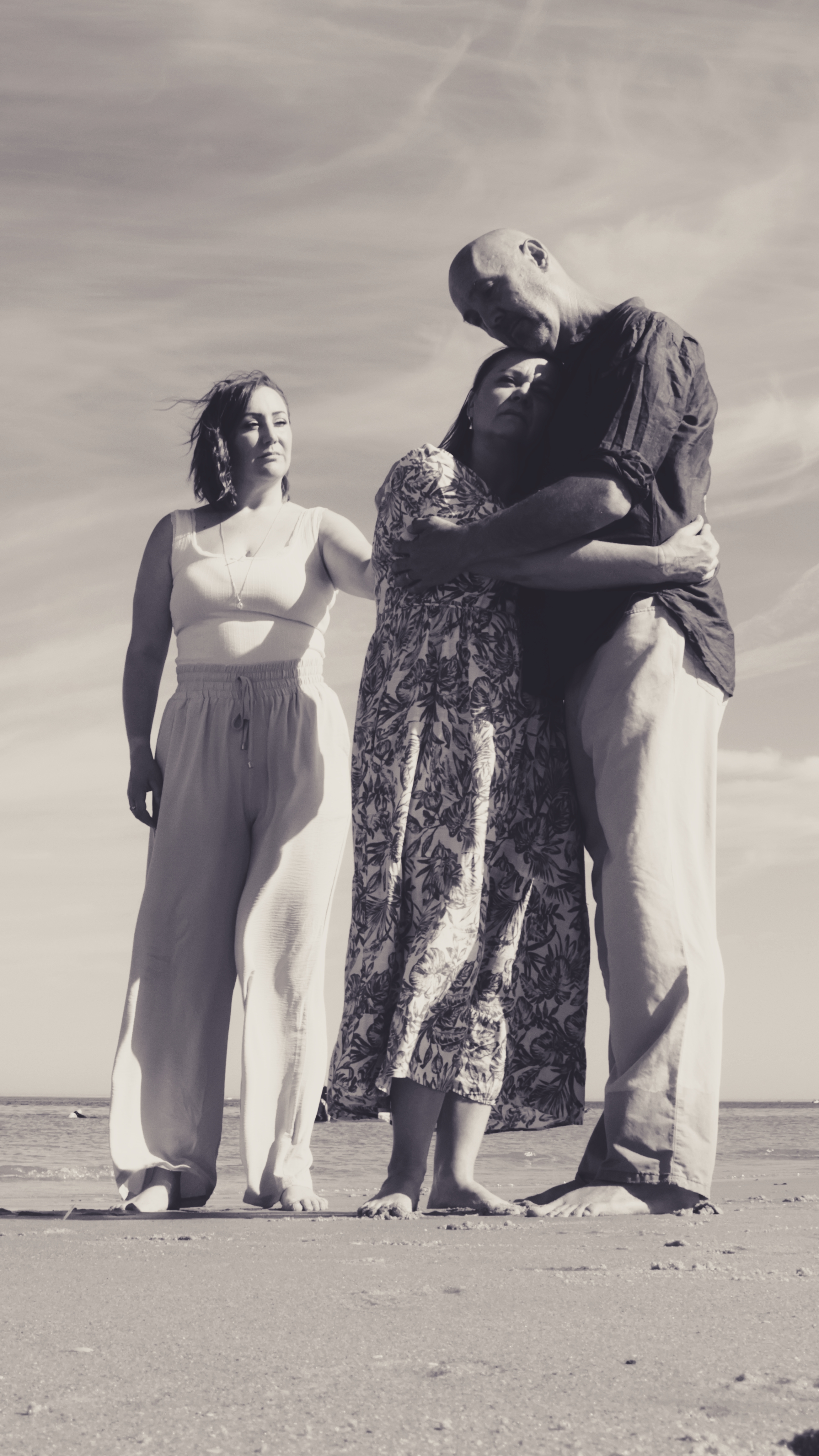 Tegan Gully-Crispe, Robyn Brookes and Scott Nell in The Other Place Tegan Gully-Crispe, Robyn Brookes and Scott Nell in The Other Place