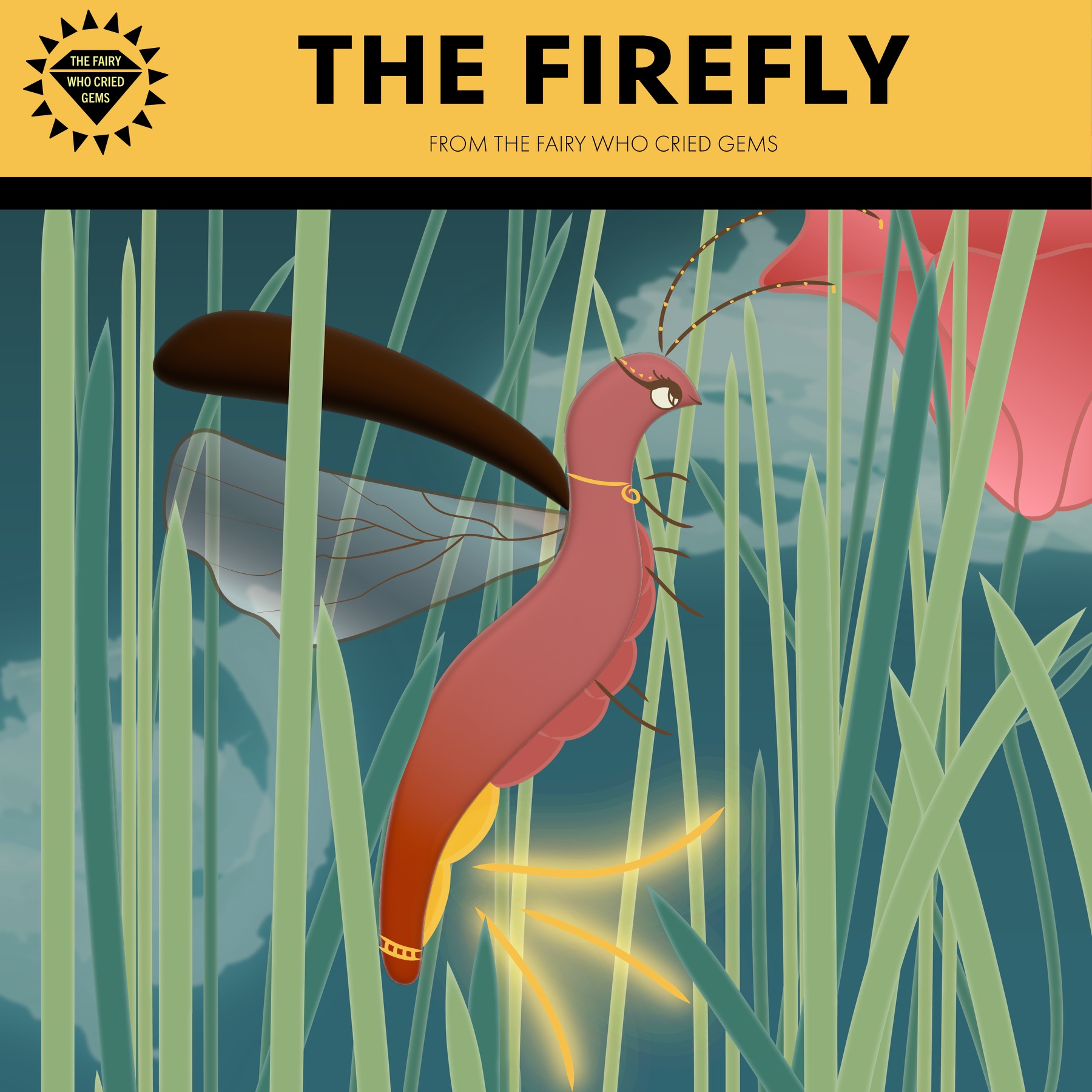 The Firefly (drawing by Huda Khan)