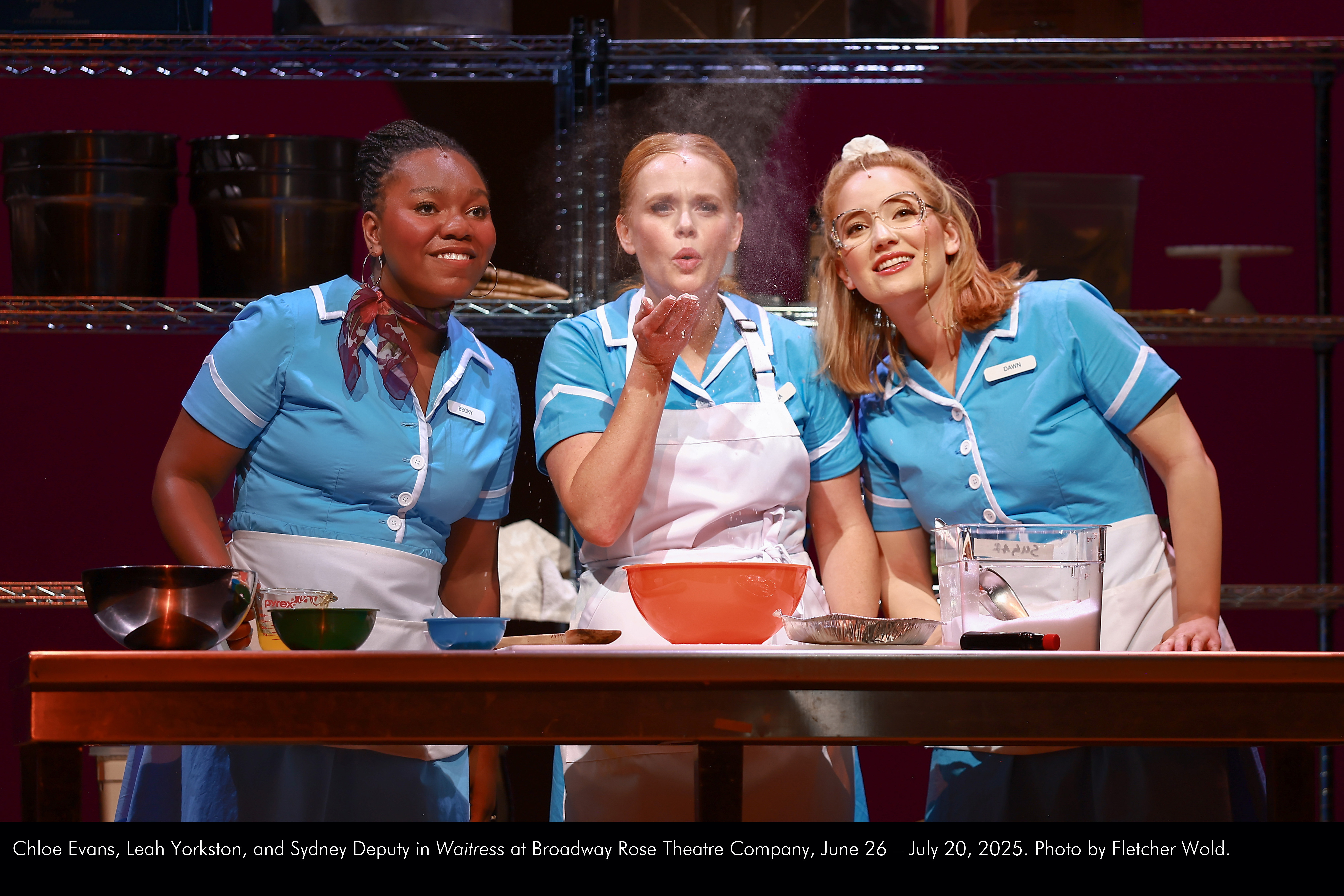 Left to right : Chloe Evans, Leah Yorkston, Sydney Valaer