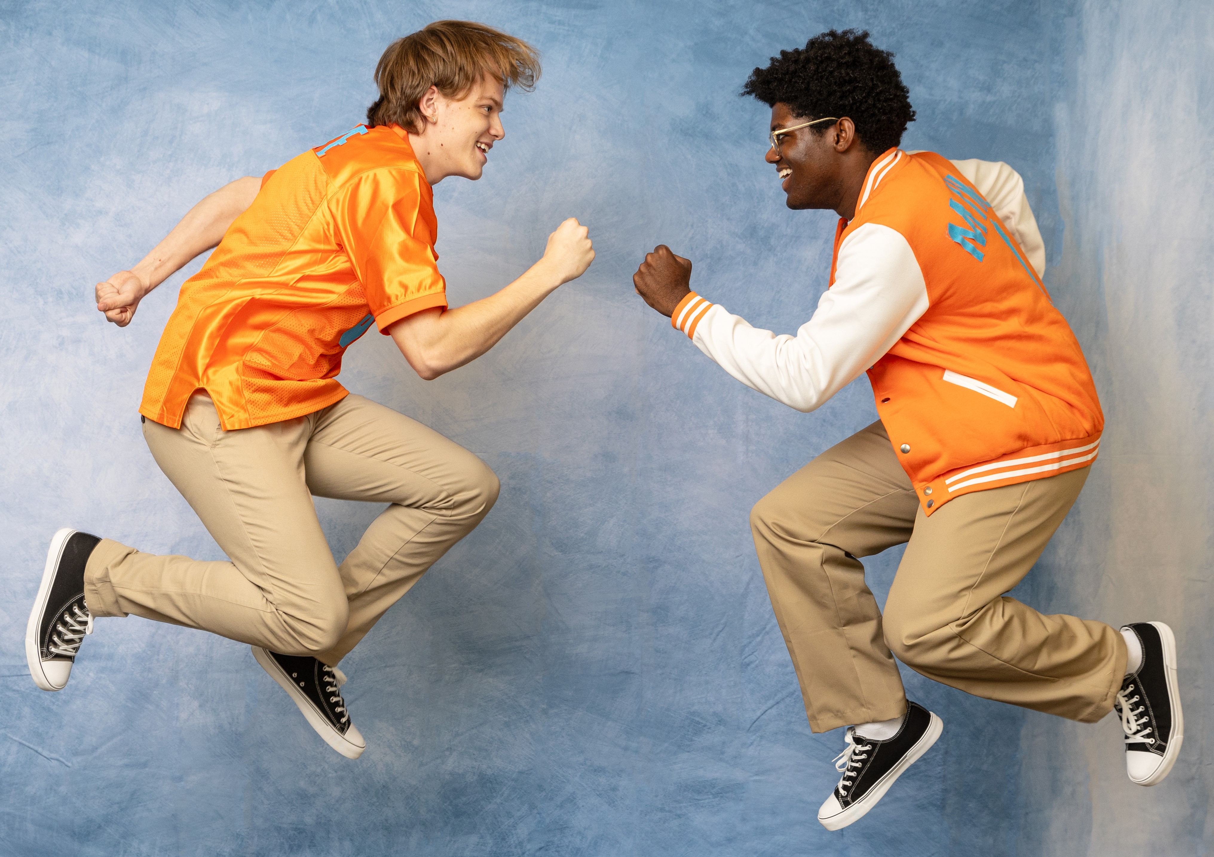 Jeremy Alden as Steve and Jalen Ford as Mike