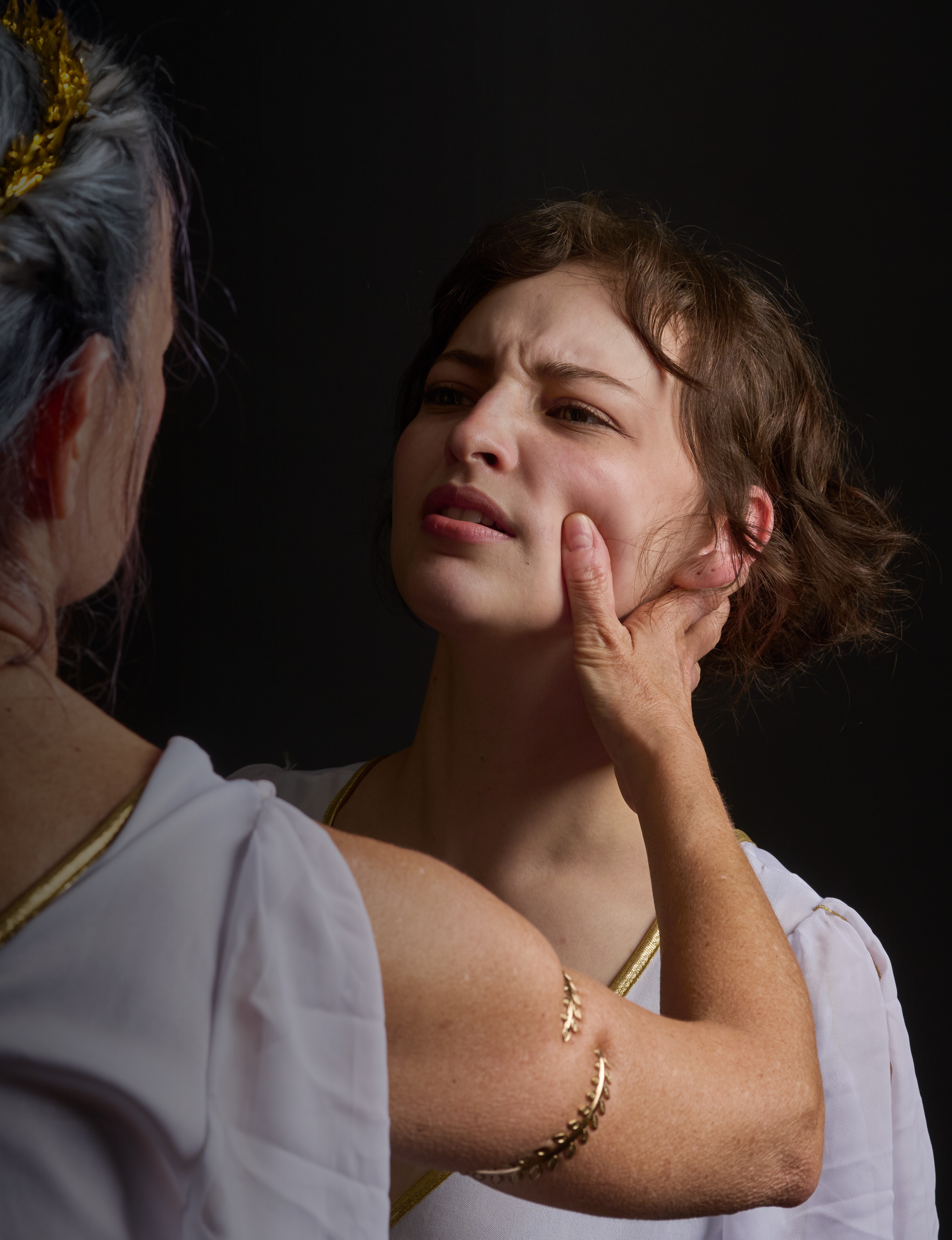 Alessandra Lopez as Antigone, photo by Barbara Nitke