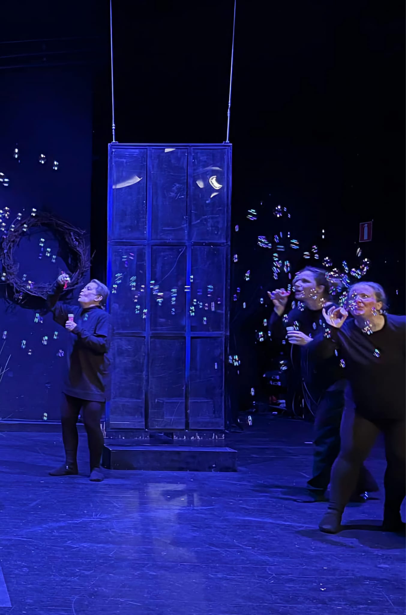 Snapshot from on stage