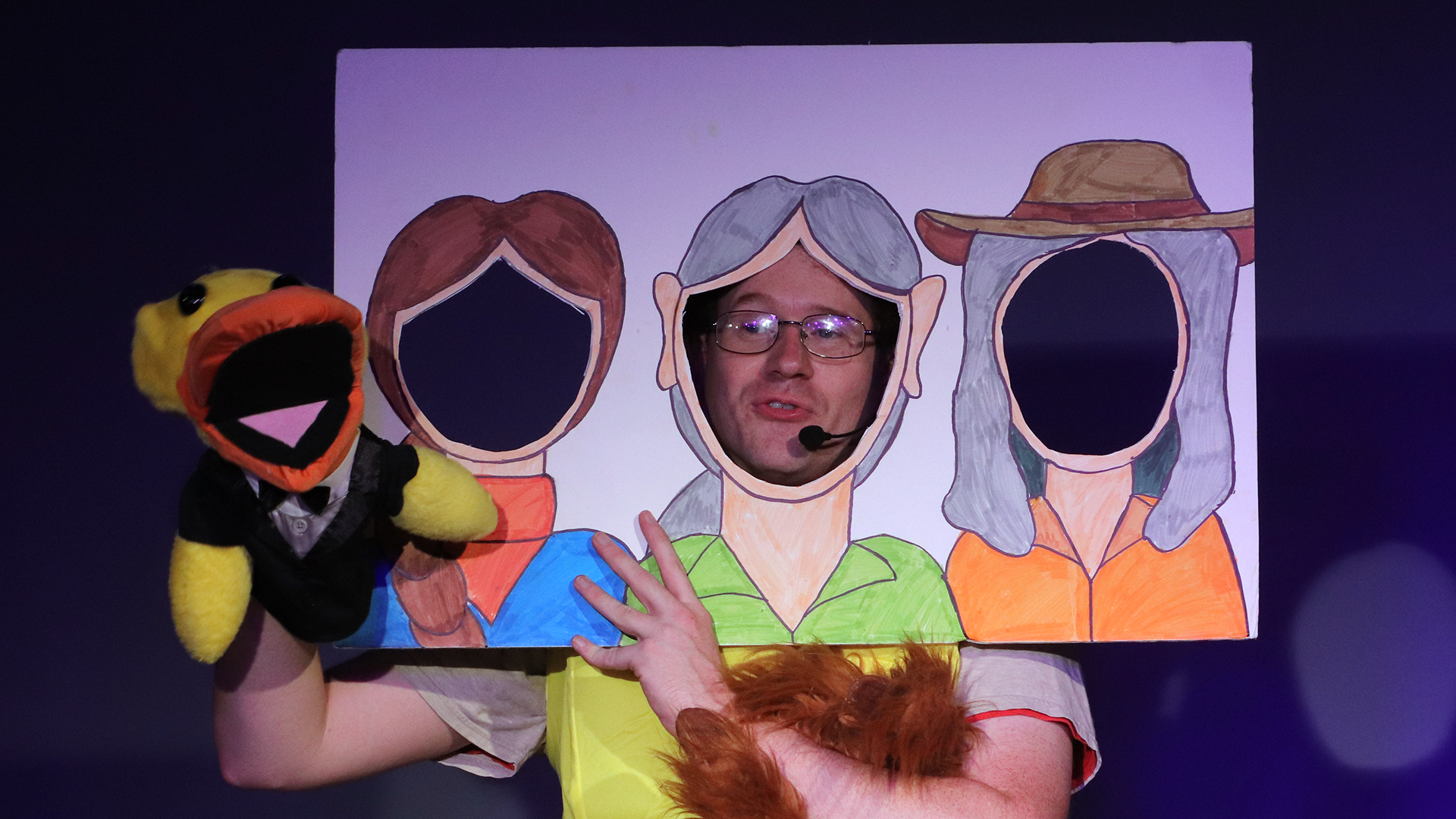 Making headway in puppet prop comedy! Making headway in puppet prop comedy!