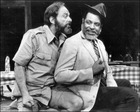 Directed by Athol Fugard: Harris Yulin and James Earl Jones starred in the 1980 /81 production of A Lesson From Aloes under the guidance of the noted South African playwright at Yale Repertory and on 