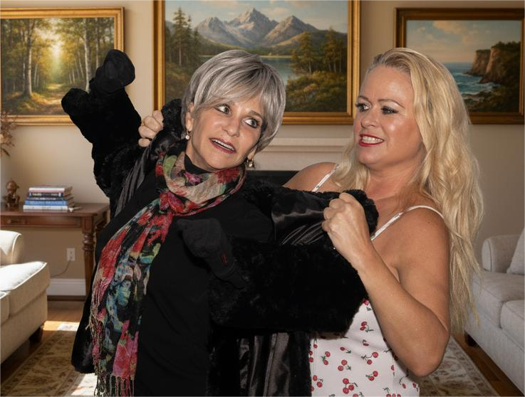 May I take your coat? says Graciela