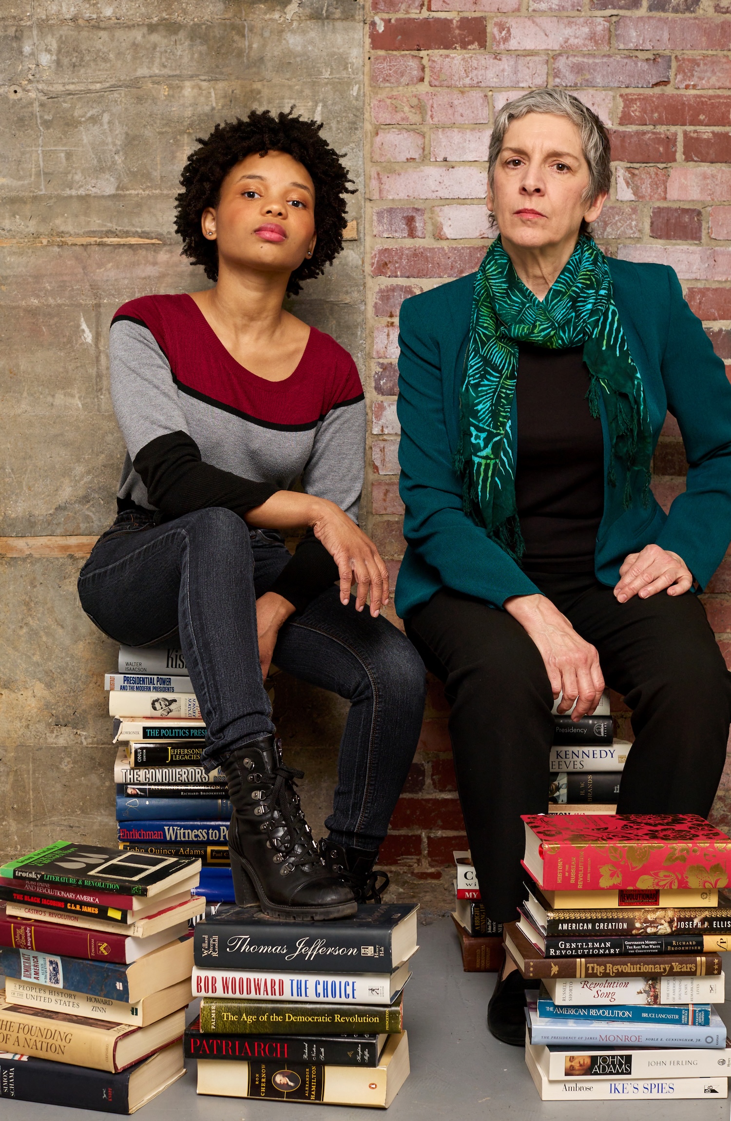 Hannah Taylor as Zoe and Sue Struve as Janine Photo credit: DJ Corey Photography