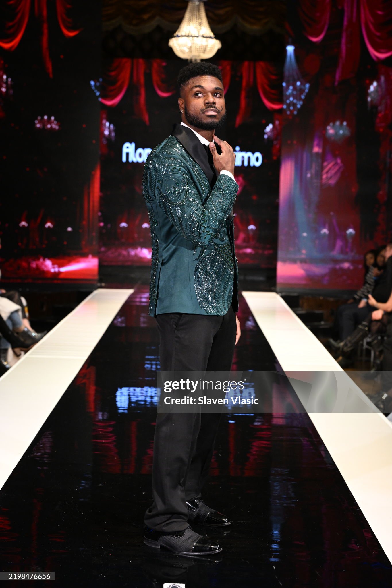 HiTechMODA Productions NYFW Season 13 - Alonso Maximo NEW YORK, NEW YORK - FEBRUARY 08: A model (Dr. Edward W. Hardy) walks the runway wearing Alonso Maximo during hiTechMODA Productions NYFW Season HiTechMODA Productions NYFW Season 13 - Alonso Maximo NEW YORK, NEW YORK - FEBRUARY 08: A model (Dr. Edward W. Hardy) walks the runway wearing Alonso Maximo during hiTechMODA Productions NYFW Season