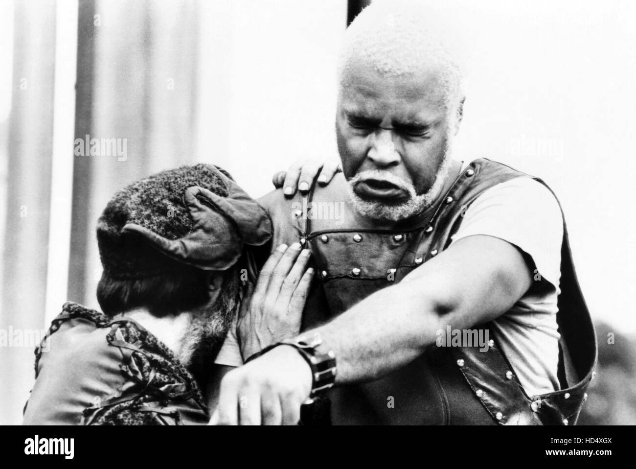 A Fool To A Mad King: Tony Award Winner Tom Aldridge as The Fool and Tony Award Winner James Earl Jones in the title role of the 1974 New York Shakespeare Festival in Central Park King Lear.