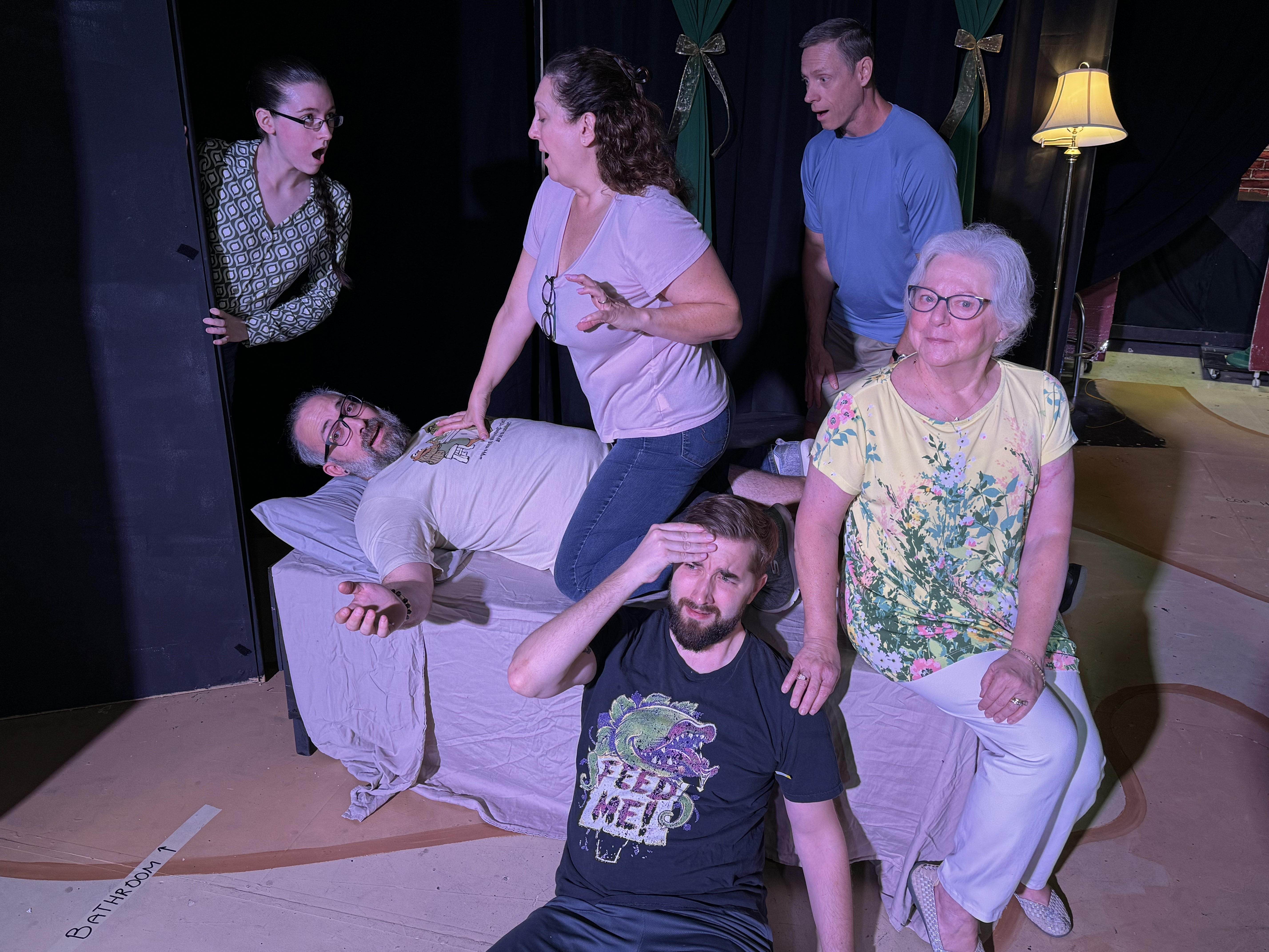 Unnecessary Farce cast in action!