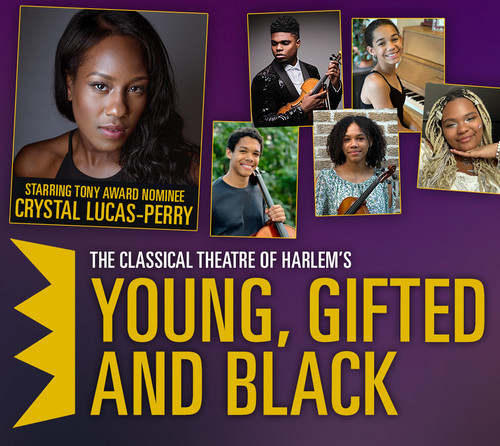 The Classical Theatre of Harlem: YOUNG, GIFTED AND BLACK, Bryant Park Picnic Performances, cast poster (2023) 1