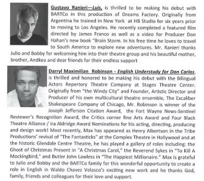 Award-winning Role: Darryl Maximilian Robinson won a 1997 Joseph Jefferson Citation Award for Outstanding Actor In A Play for playing Sam Semela in Fugard: Master Harold And The Boys. 167