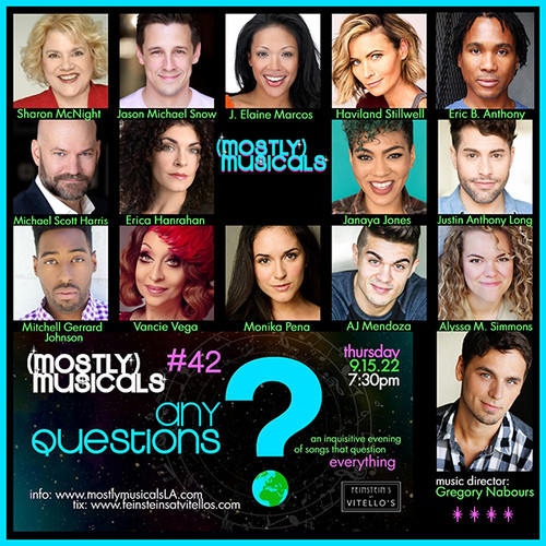 the cast of (mostly)musicals 42: ANY QUESTIONS? 1