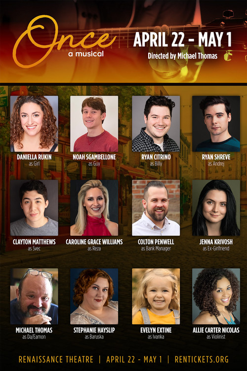 Meet the cast of Once the Musical at Renaissance Theatre in Mansfield, Ohio. 1