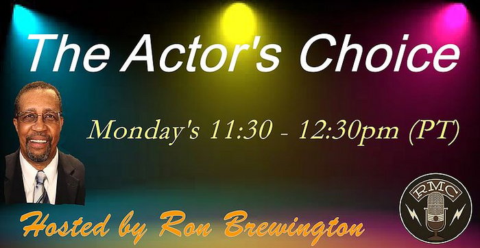 Host and Guest: Veteran journalist Ron Brewington interviewed veteran stage actor and play director Darryl Maximilian Robinson on the September 19, 2016 edition of THE ACTORS CHOICE. 14