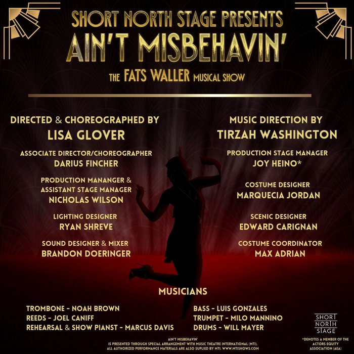 Short North Stage Announces Creative Team for Ain''t Misbehavin'' 1