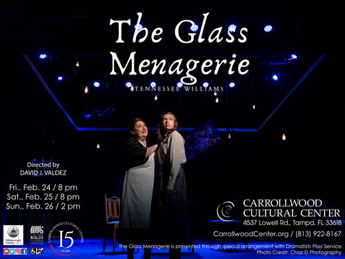 The Glass Menagerie - Amanda
Carrollwood Cultural Center, Feb. 17-26, 2023 11
