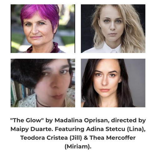 The RADIANCE playwrights featured in the virtual BiB New Play Showcase are Minna Lee (Seattle, WA), Anna Pellegrini (London), Maddox Pennington (Washington DC), and Madalina Oprisan (Bucharest). 6