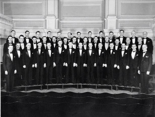 MacDowell Male Chorus at Memorial Chapel Lawrence University 2