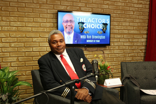 Darryl Maximilian Robinson arrives at UBNGO Studio in Burbank to make his 4th appearance with Host Ron Brewington on 'The Actor's Choice.' Photo by JL Watt. 12