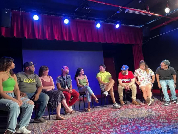 The People?s Improv Theater is celebrating this National Latinx Heritage Month with the cast of Improv En Espa ol at their next show on Friday, September 22, 2023. David Rey Martinez, Carmen Mendo 3