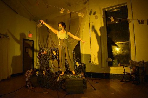 Photograph by Grace Alberti from the original production at Playwrights Horizons Theater School 3