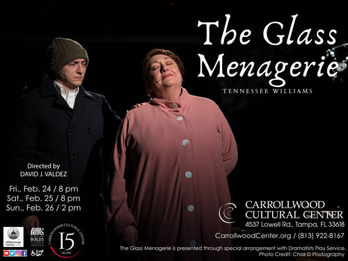 The Glass Menagerie - Amanda
Carrollwood Cultural Center, Feb. 17-26, 2023 10