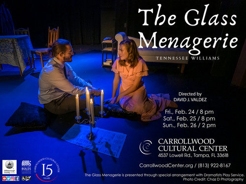 The Glass Menagerie - Amanda
Carrollwood Cultural Center, Feb. 17-26, 2023 12