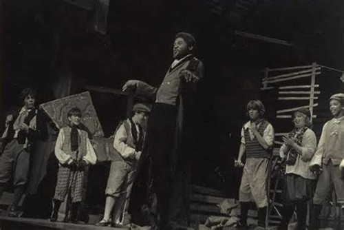 A Pair Of Musical Theatre Madmen!: Drew Fitzsimmons as The Pirate King and Darryl Maximilian Robinson as Major-General Stanley in the 2014 San Pedro Theatre Club 135th Anniversary Revival of Gilbert and Sullivan's 'The Pirates of Penzance' Photo by KOOP. 21