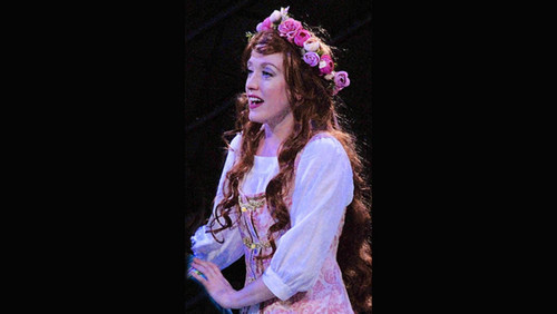 Ella Raymont, who will play Belle, is pictured above as Catherine in a recent STONC production of Pippin. 1