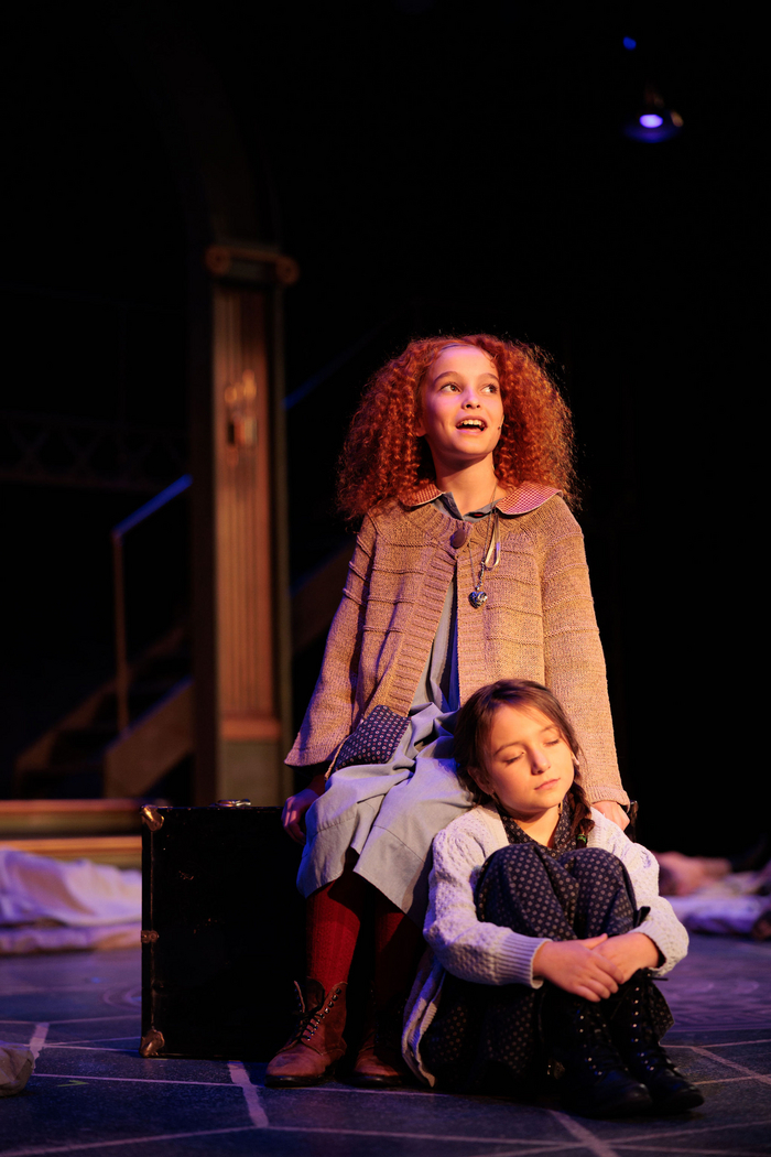 Ellen Gruber (Annie) and Frankie McElroy (Molly) Photos by Michael Bessom Photography 1