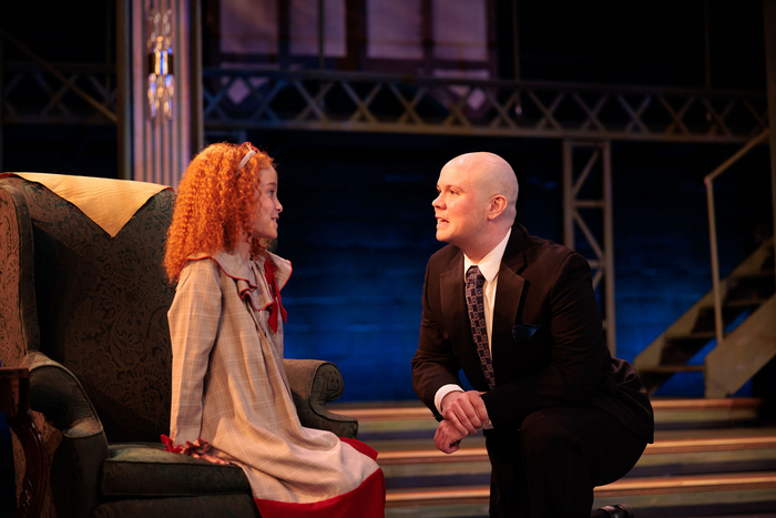 Ellen Gruber (Annie) and Frankie McElroy (Molly) Photos by Michael Bessom Photography 13