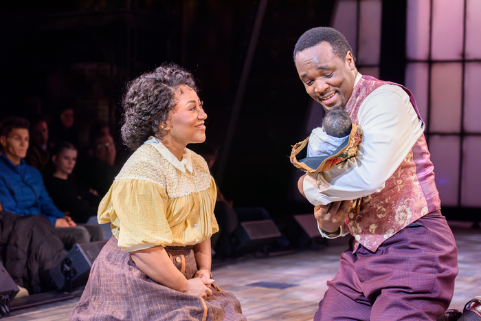 Ragtime Harlem Cast featuring Yahosh Bonner as Coalhouse Walker, Jr. and Brittany Andam as Sarah 5