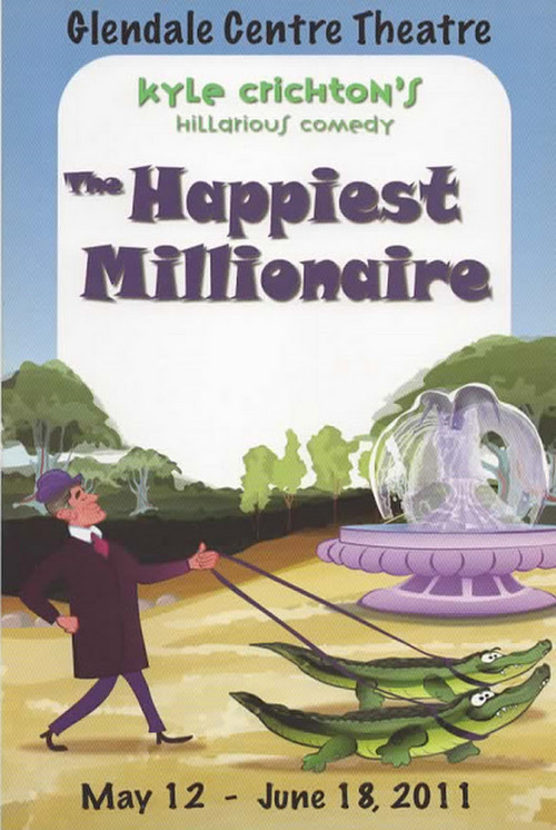 2011 Zed Promo Card of Darryl Maximilian Robinson as Butler John Lawless in The Happiest Millionaire by Lord Starfyre. 13