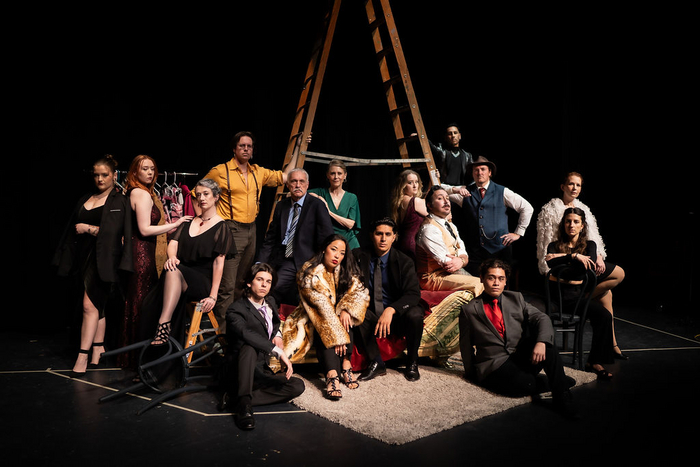 Stockton Civic Theatre''s cast of CABARET. 1