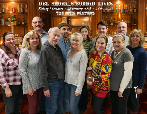  Front row (L-R): Diana Maurer as Noleta, Cathy Coryat as Latrelle, Jeffrey Milstein as Odell/Preacher, Kimberly Hess as Sissy, Amanda Santos as Bitsy, Deb Lasky as Juanita, and Laura Dalston as LaVonda. Back row (L-R): Keith Nielsen as Brother Boy, Jim Gardner as Wardell, Dara Lewis as Dr. Eve Bolinger, Sean Robbins as Ty, and Carlos Gonzalez-Najera as G.W. 1