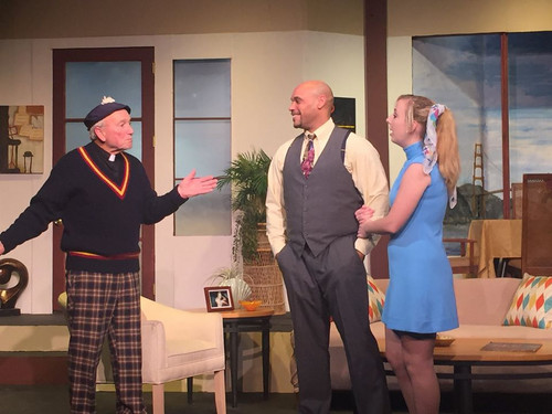 Bruce Ricketts and Abby Porter from Possum Point Players upcoming performances of Guess Who’s Coming to Dinner.
2