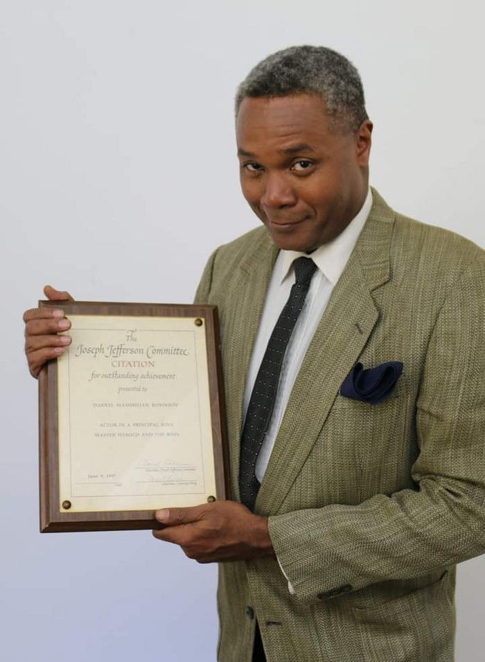 Excaliber Shakespeare Company of Chicago and Excaliber Shakespeare Company Los Angeles Archival Project Founder Darryl Maximilian Robinson won a 1997 Jeff Award as Outstanding Actor. 20