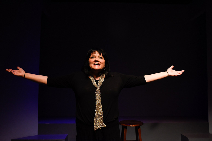 Janice Creneti performs her one-woman show. 2