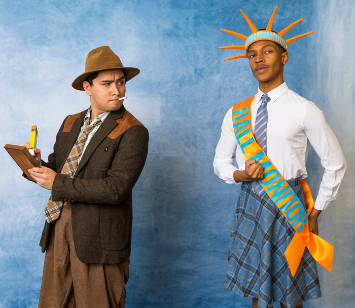 Jeremy Alden as Steve and Jalen Ford as Mike 3