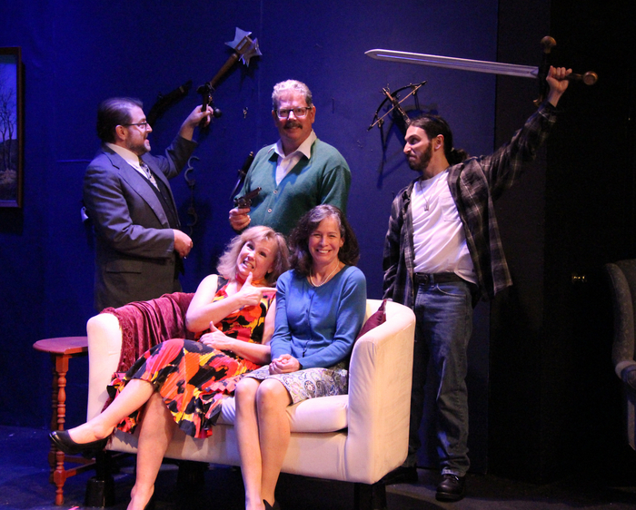 Five actors explore a ?show to die for? at the Francis Marion Brown Theater as The Oswego Players proudly presents Ira Levin?s comic-thriller, ?Deathtrap? weekends May 10-19, 2024. This rogues? acting 2