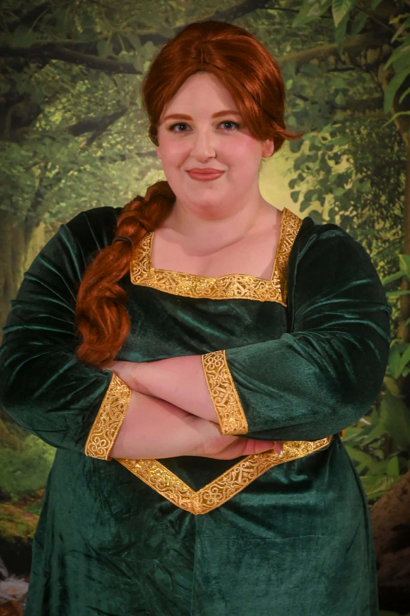 Alexandra Overland as Princess Fiona.